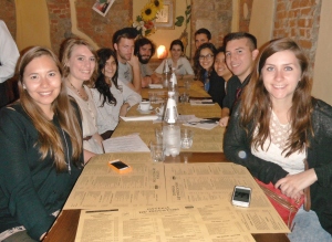 Our last group meal in Florence!